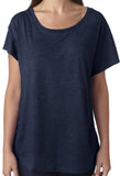 Womens TriBlend Dolman Tee Shirt - Yoga Clothing for You