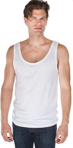 Yoga Clothing For You Men's Bamboo Organic Tank - Made in USA - Yoga Clothing for You