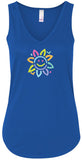 Womens Sunflower Flowy Yoga Tank Top - Yoga Clothing for You