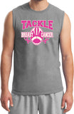 Breast Cancer T-shirt Tackle Cancer Muscle Tee - Yoga Clothing for You