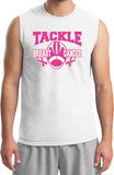 Breast Cancer T-shirt Tackle Cancer Muscle Tee - Yoga Clothing for You
