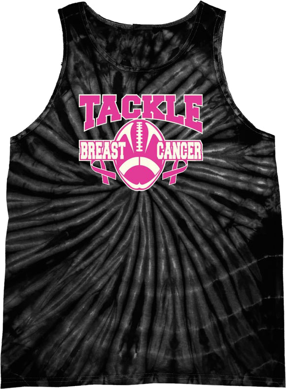 Breast Cancer Tank Top Tackle Cancer Tie Dye Tanktop - Yoga Clothing for You
