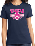 Ladies Breast Cancer T-shirt Tackle Cancer Tee - Yoga Clothing for You
