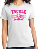 Ladies Breast Cancer T-shirt Tackle Cancer Tee - Yoga Clothing for You