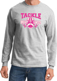 Breast Cancer T-shirt Tackle Cancer Long Sleeve - Yoga Clothing for You