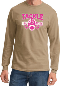 Breast Cancer T-shirt Tackle Cancer Long Sleeve - Yoga Clothing for You