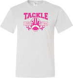 Breast Cancer T-shirt Tackle Cancer Tall Tee - Yoga Clothing for You