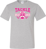 Breast Cancer T-shirt Tackle Cancer Tall Tee - Yoga Clothing for You