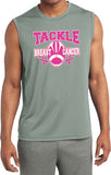 Breast Cancer T-shirt Tackle Cancer Sleeveless Competitor Tee - Yoga Clothing for You