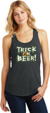 Ladies Halloween Tank Top Trick or Beer Racerback - Yoga Clothing for You