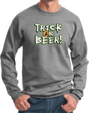 Halloween Sweatshirt Trick or Beer - Yoga Clothing for You