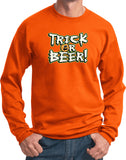 Halloween Sweatshirt Trick or Beer - Yoga Clothing for You