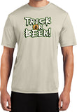 Halloween T-shirt Trick or Beer Moisture Wicking Tee - Yoga Clothing for You