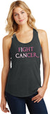 Ladies Breast Cancer Tank Top I Can Fight Cancer Racerback - Yoga Clothing for You