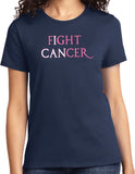 Ladies Breast Cancer T-shirt I Can Fight Cancer Tee - Yoga Clothing for You