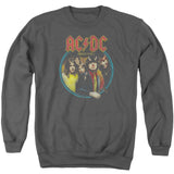 AC/DC Highway to Hell Group Photo Charcoal Sweatshirt - Yoga Clothing for You