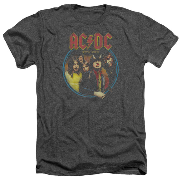 AC/DC Shirt Highway to Hell Heather T-Shirt - Yoga Clothing for You