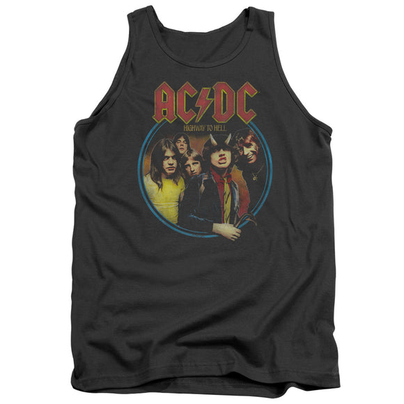 Mens AC/DC Tank Top Highway to Hell Tanktop - Yoga Clothing for You