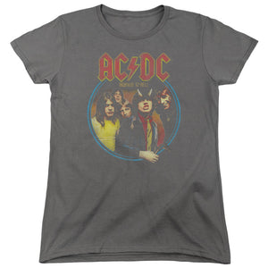 AC/DC Highway to Hell Group Photo Womens Shirt - Yoga Clothing for You