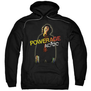 AC/DC Powerage Album Black Pullover Hoodie - Yoga Clothing for You
