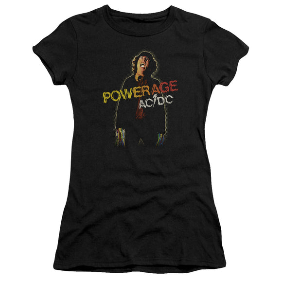 AC/DC Powerage Album Juniors Shirt - Yoga Clothing for You