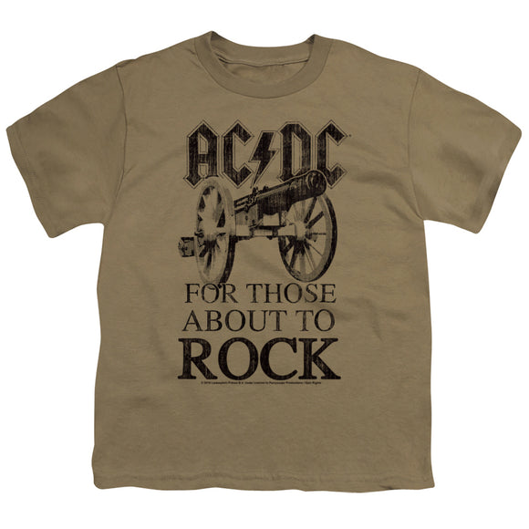 Kids AC/DC T-Shirt For Those About to Rock Youth T-shirt - Yoga Clothing for You