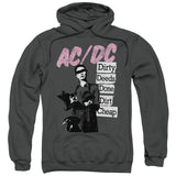 AC/DC Dirty Deeds Done Dirt Cheap Charcoal Pullover Hoodie - Yoga Clothing for You