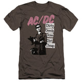 AC/DC Dirty Deeds Done Dirt Cheap Charcoal Premium T-shirt - Yoga Clothing for You