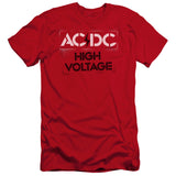 AC/DC High Voltage Red Premium T-shirt - Yoga Clothing for You