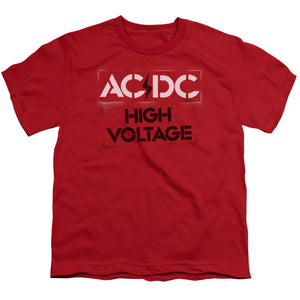 Kids AC/DC T-Shirt High Voltage Youth T-shirt - Yoga Clothing for You