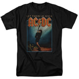 AC/DC Let There Be Rock Black T-shirt - Yoga Clothing for You