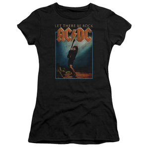 AC/DC Let There Be Rock Juniors Shirt - Yoga Clothing for You