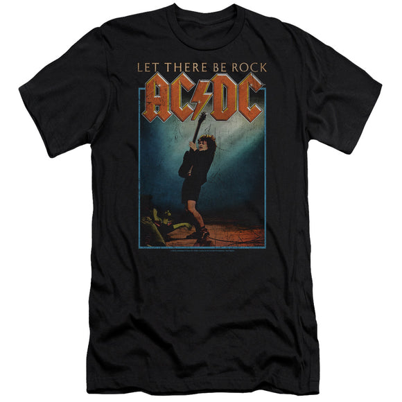 AC/DC Let There Be Rock Black Premium T-shirt - Yoga Clothing for You