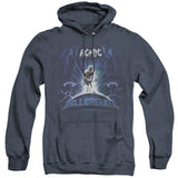 AC/DC Ballbreaker Album Cover Navy Heather Hoodie - Yoga Clothing for You