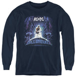 Kids AC/DC T-Shirt Ballbreaker Album Cover Youth Long Sleeve Shirt - Yoga Clothing for You