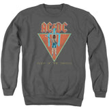 AC/DC Flick of the Switch Album Charcoal Sweatshirt - Yoga Clothing for You