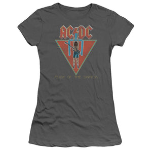 AC/DC Flick of the Switch Album Juniors Shirt - Yoga Clothing for You