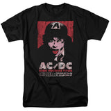 AC/DC High Voltage Tour Chequers Black Tall T-shirt - Yoga Clothing for You