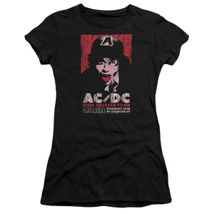AC/DC High Voltage Tour Chequers Juniors Shirt - Yoga Clothing for You