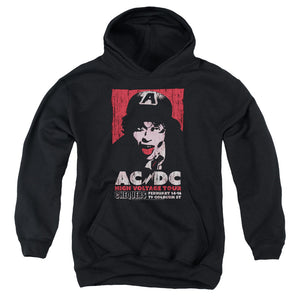 Kids AC/DC Hoodie High Voltage Tour Chequers Youth Hoodie - Yoga Clothing for You