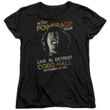 AC/DC 1976 Powerage Tour Live in Detroit Womens Shirt - Yoga Clothing for You