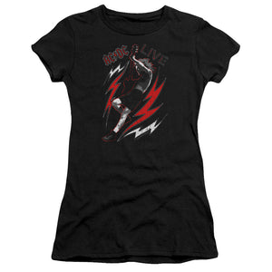 AC/DC Angus Young Live Juniors Shirt - Yoga Clothing for You