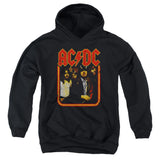 Kids AC/DC Hoodie Distressed Group Photo Youth Hoodie - Yoga Clothing for You