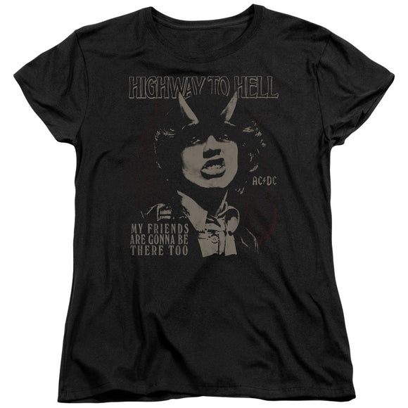 AC/DC Highway to Hell My Friends Womens Shirt - Yoga Clothing for You