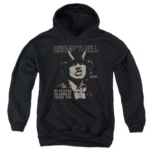 Kids AC/DC Hoodie Highway to Hell My Friends Youth Hoodie - Yoga Clothing for You