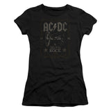 AC/DC 1981 For Those About to Rock Album Juniors Shirt - Yoga Clothing for You