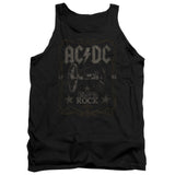 AC/DC 1981 For Those About to Rock Album Black Tank Top - Yoga Clothing for You