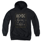 Kids AC/DC Hoodie 1981 For Those About to Rock Album Youth Hoodie - Yoga Clothing for You
