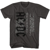AC/DC Got Some Rock and Roll Thunder Lyrics Smoke T-shirt - Yoga Clothing for You