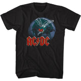 AC/DC 1985 Fly on the Wall World Tour Black T-shirt - Yoga Clothing for You